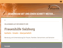 Tablet Screenshot of frauenhilfe-salzburg.at